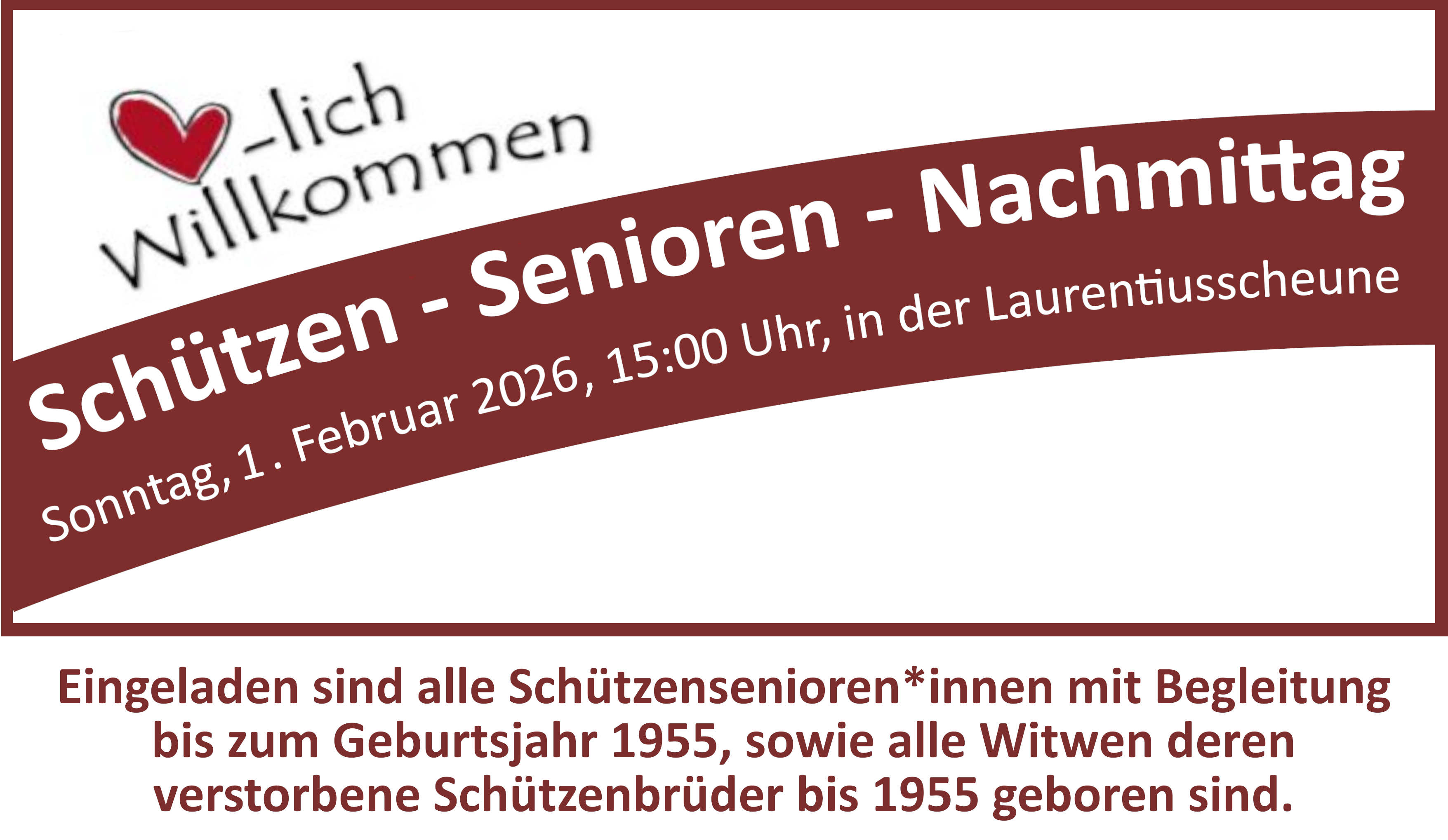 Einladung Seniorennachmittag